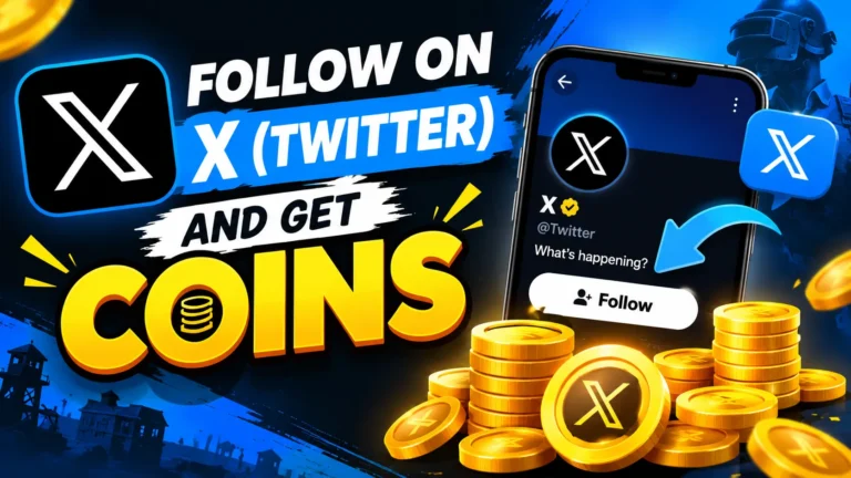 Follow X, Get Gaming Coins