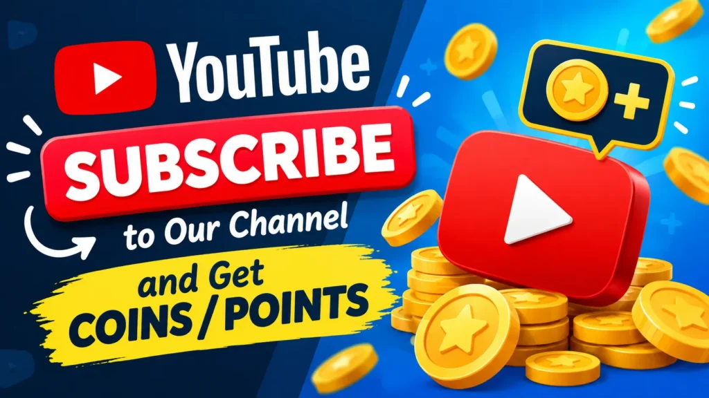 Subscribe and Earn Coins
